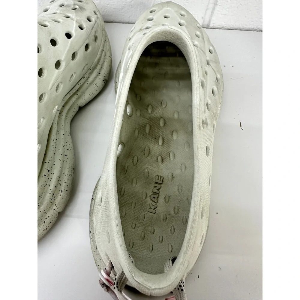 Kane Revive Recovery Shoes White Speckled Slip‎ On / Men's Size 14